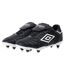 Mens speciali eternal team sg leather football boots black/white/royal blue Umbro-1