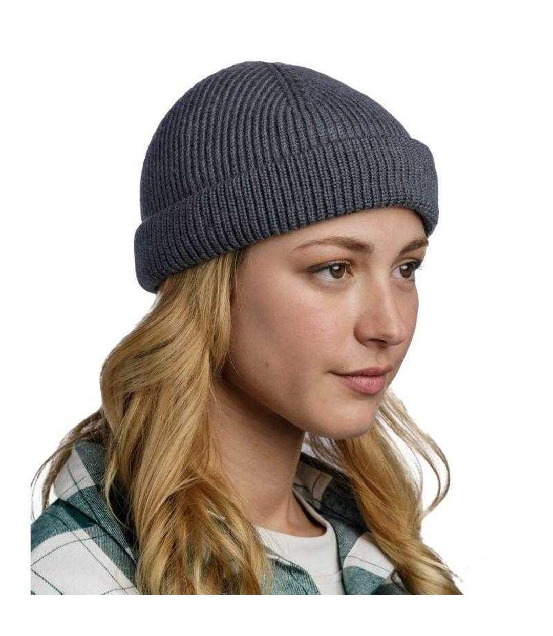 Bonnet Ervin Merino Femme Graphite Gris Buff-1