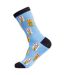 Cat Print Novelty Unisex Cotton Socks-2