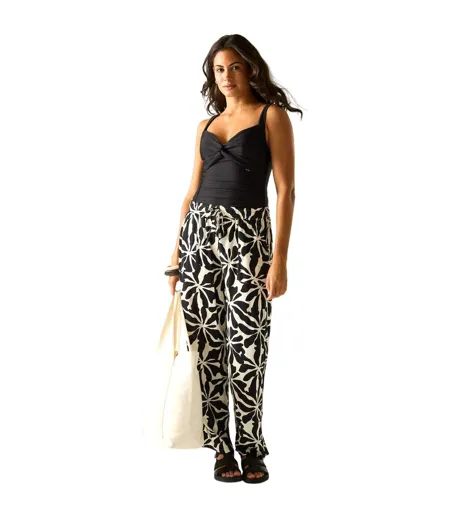Pantalon Motif/style Uni Elbrie Femme Pastel Turquoise Regatta