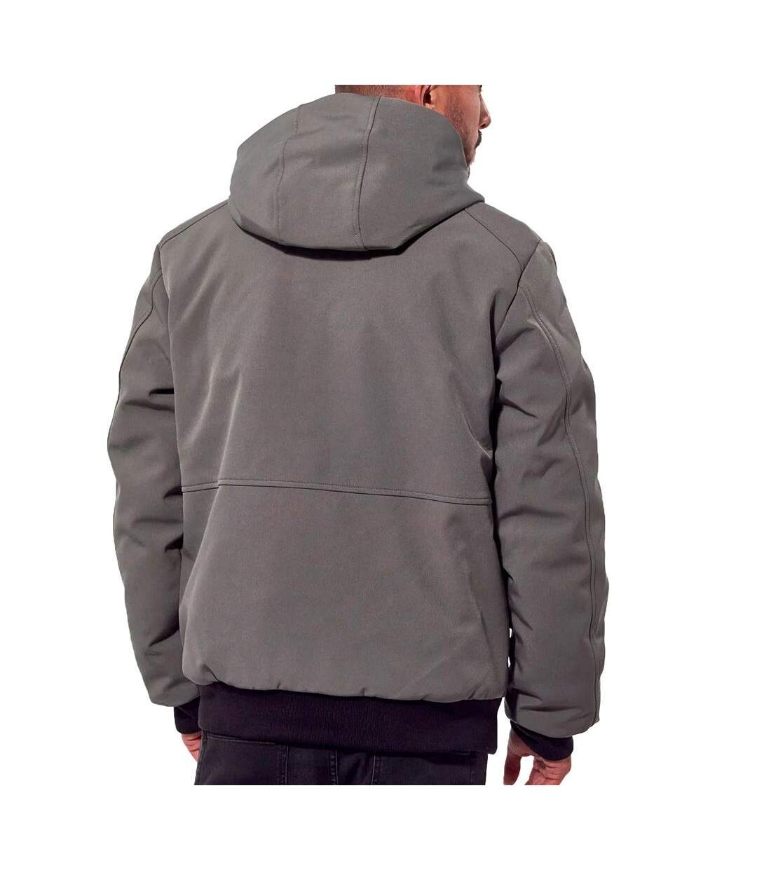 Parka gris homme kaporal ayoh21m62-2