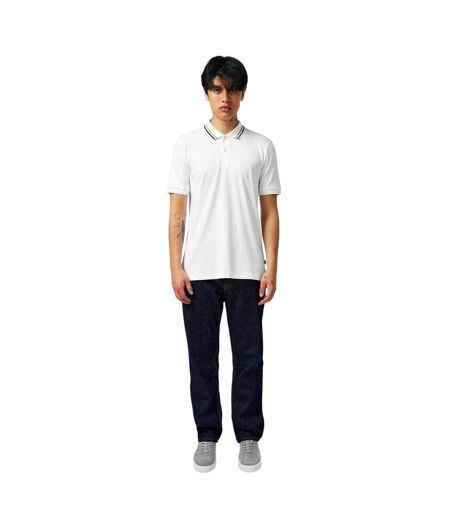 Polo Penrose Homme Blanc Boss