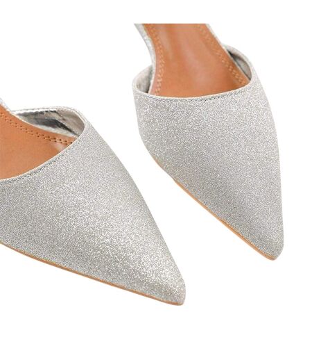Sandales Femme Argenté Where´s That From