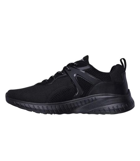 Mens bobs squad chaos elevated drift trainers black Skechers