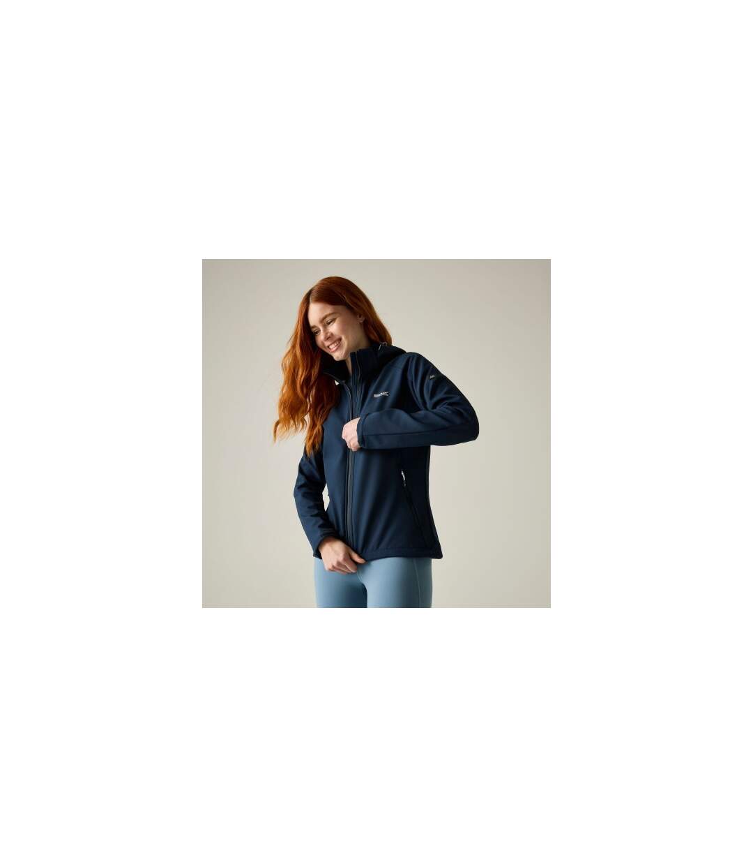 Womens/ladies Deyana Softshell Jacket Navy Regatta-1