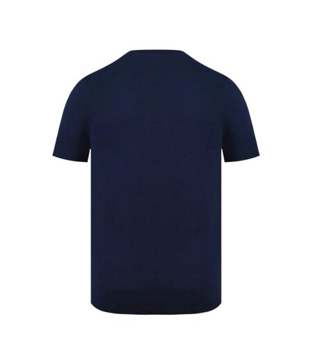 Mens Embroidered Logo Cotton T-shirt Navy Slazenger