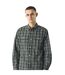 Chemise Motif/style Damier Pelton Homme Noir Pretty Green-3