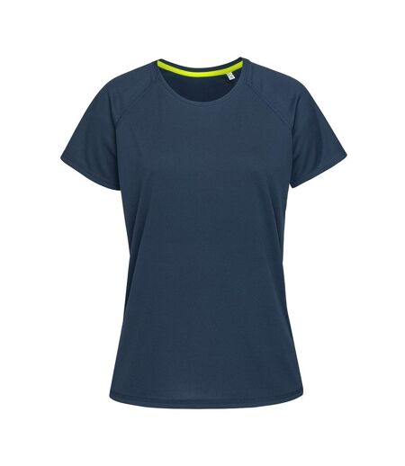 Stedman Womens/Ladies Raglan Mesh T-Shirt (King Blue) - UTAB347