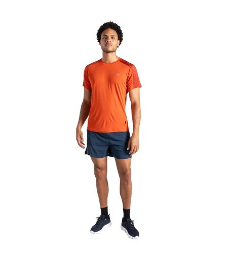 T-shirt discernible homme cannelle / rouge toscan Dare 2B