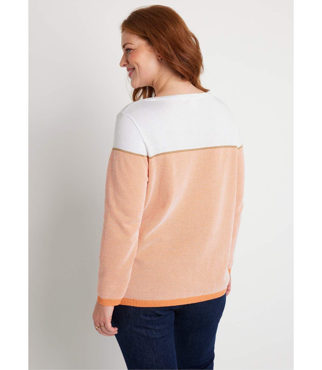 Pull fin col rond manches longues-2