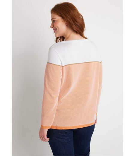 Pull fin col rond manches longues