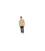 Pull Kabstars Homme Beige Gris Crosshatch-1