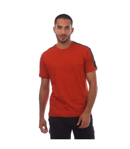 T-shirt Style Logo Ea7 Homme Orange Emporio Armani