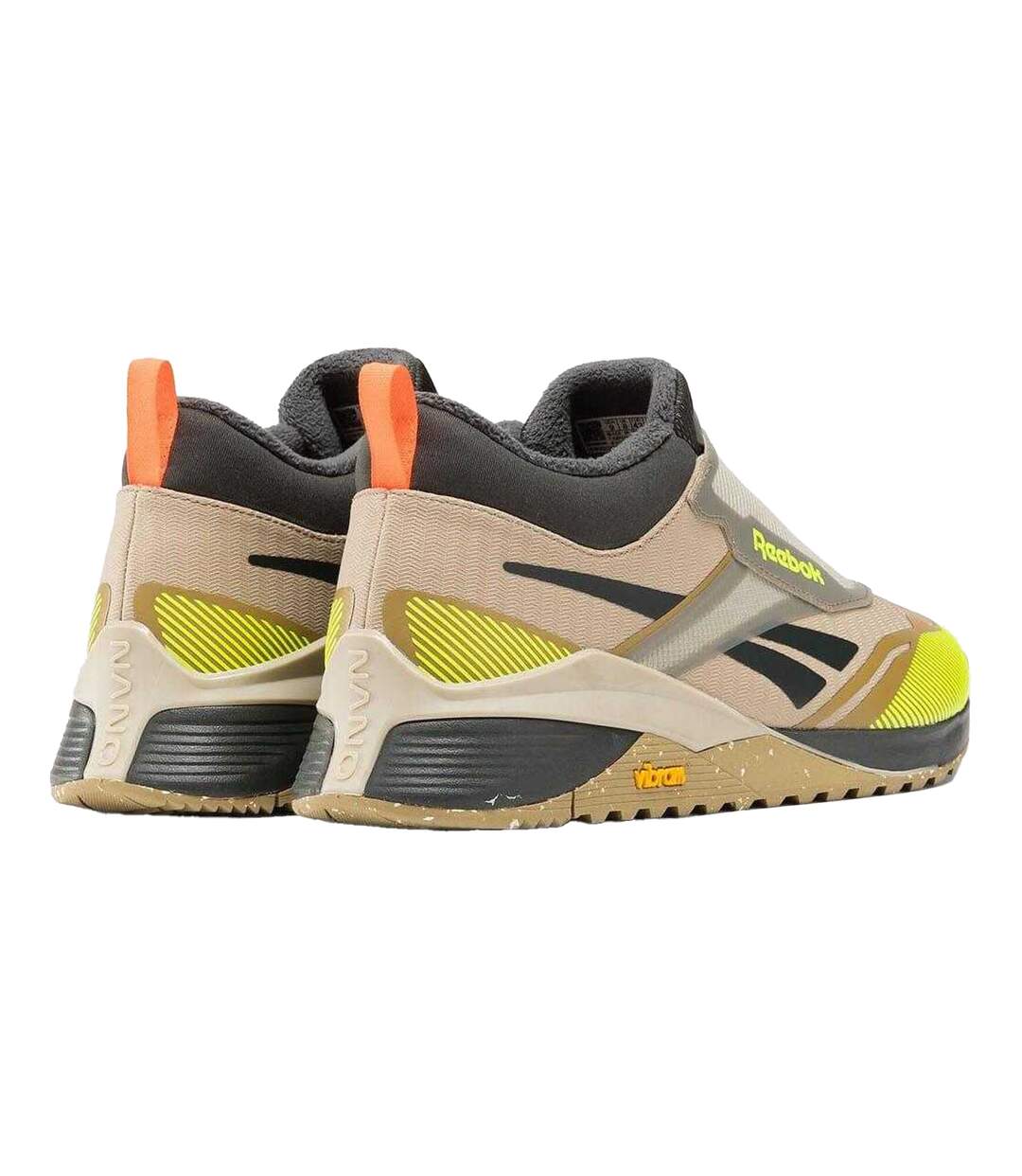 Baskets Hiver Nano X4 Adventure Adulte Beige Vert Citron Noir Gris Clair Reebok-2