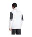 Sweat À Capuche Squadra Homme Blanc Noir Adidas-3
