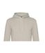Sweat À Capuche Motif/style Uni Homme Gris Clair B&C-2