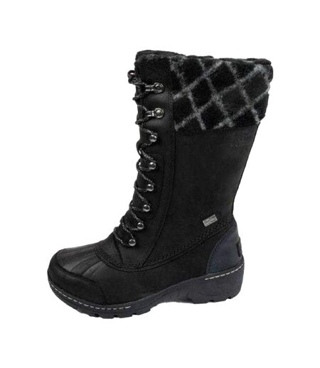 Bottes Chaussettes Hauteur Genoux Femme Noir Sorel