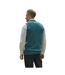 Gilet En Laine D'agneau Pour Hommes Turquoise Pâle WoolOvers-2
