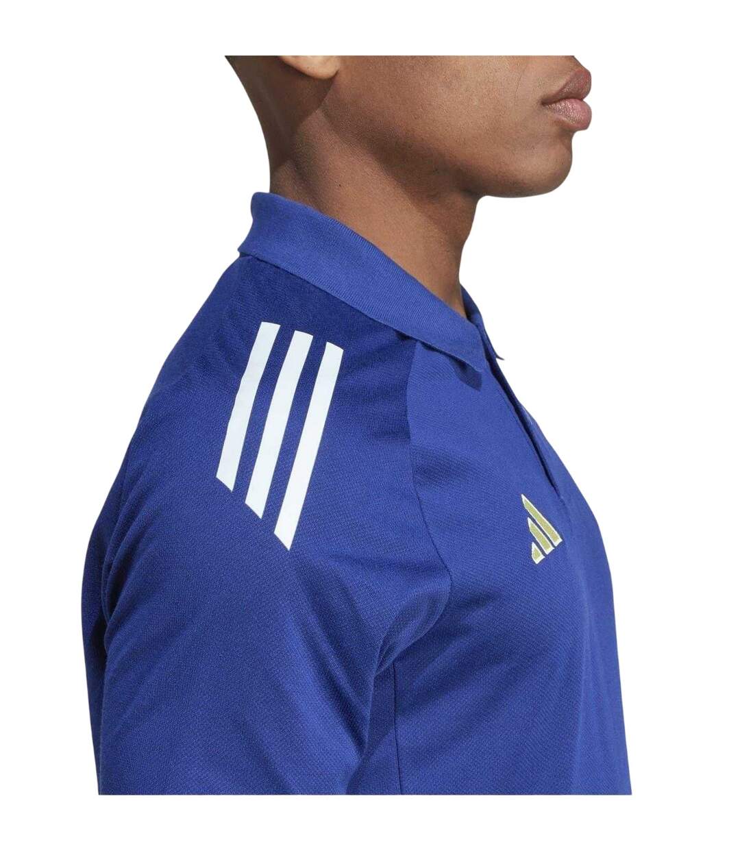 Polo Motif/style Espagne Euro Homme Bleu Rouge Adidas-3