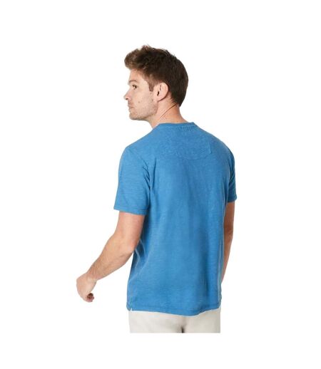 T-shirt homme bleu denim Maine