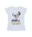 Disney Femmes/Les femmes Lilo And Stitch Ohana Graffiti Cotton T-Shirt (Blanc) - UTBI25877-1