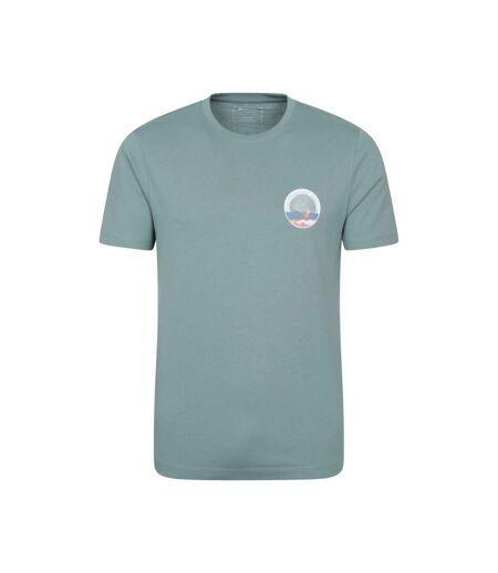 Mens Southwold Short-sleeved T-shirt Pale Green Mountain Warehouse
