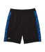 Short de sport noir homme lacoste gh9378-2