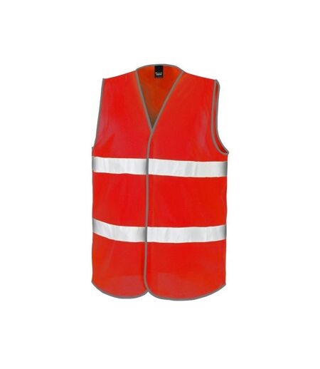 Gilet haute visibilité enhance adulte rouge SAFE-GUARD by Result