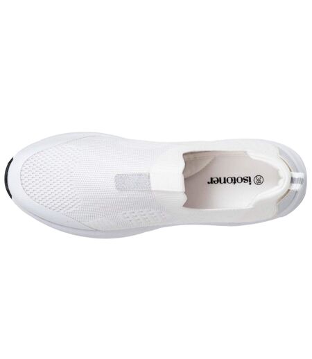Isotoner Baskets femme confortable, résistante, semelle à mémoire forme et facile à enfiler