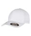 Casquette de baseball flexfit adulte blanc Yupoong-1