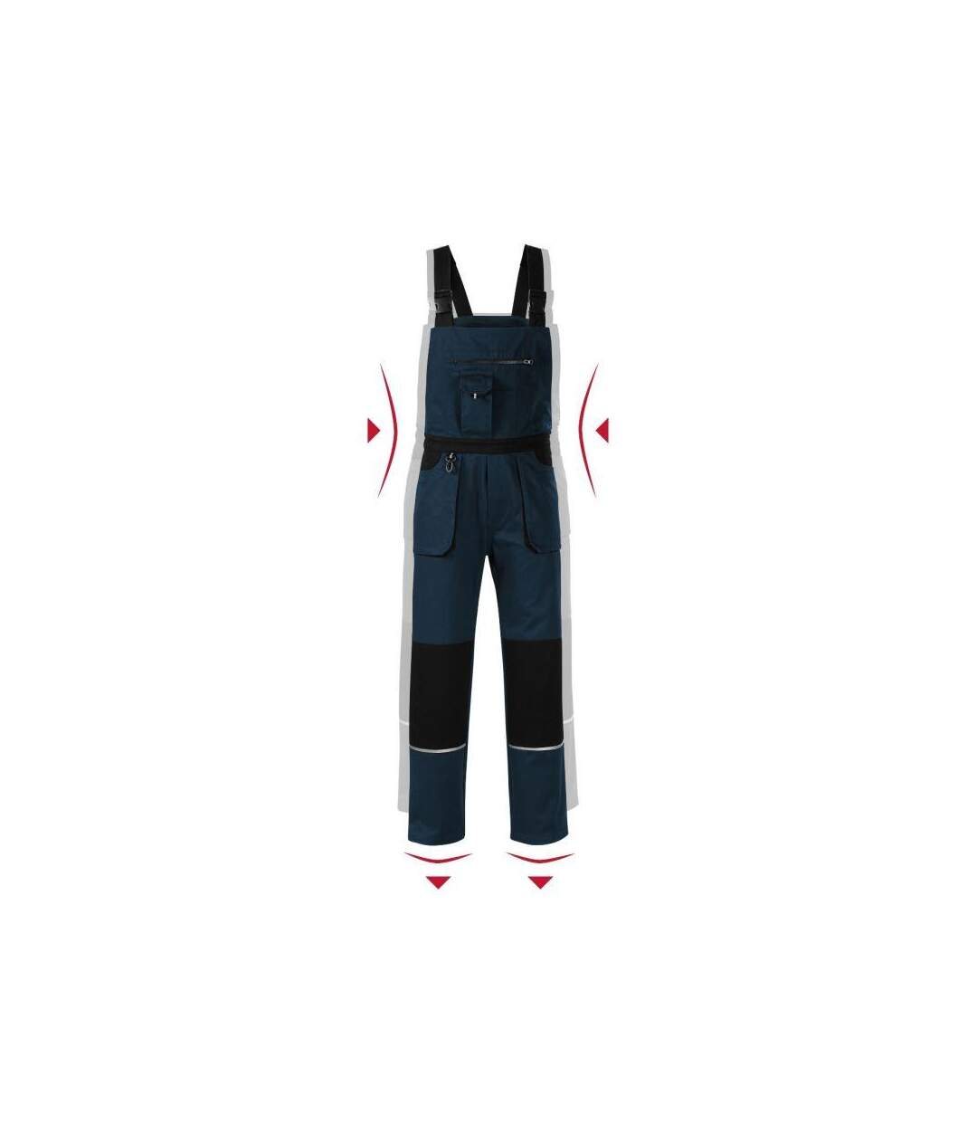 Pantalon Woody Homme Bleu Marine Foncé Rimeck-4