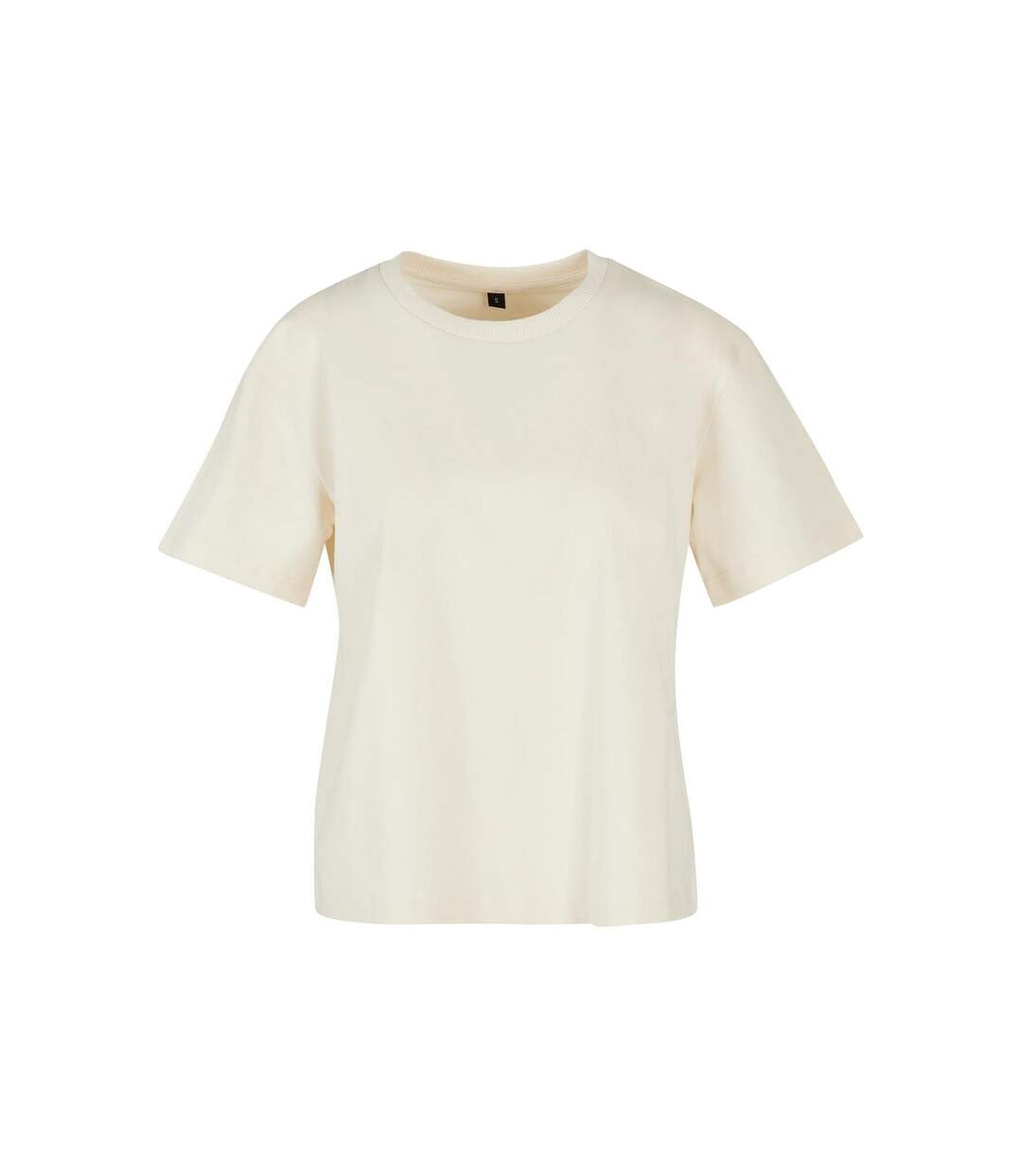 T-shirt Pour Femmes/femmes Sable Blanc Build Your Brand-1
