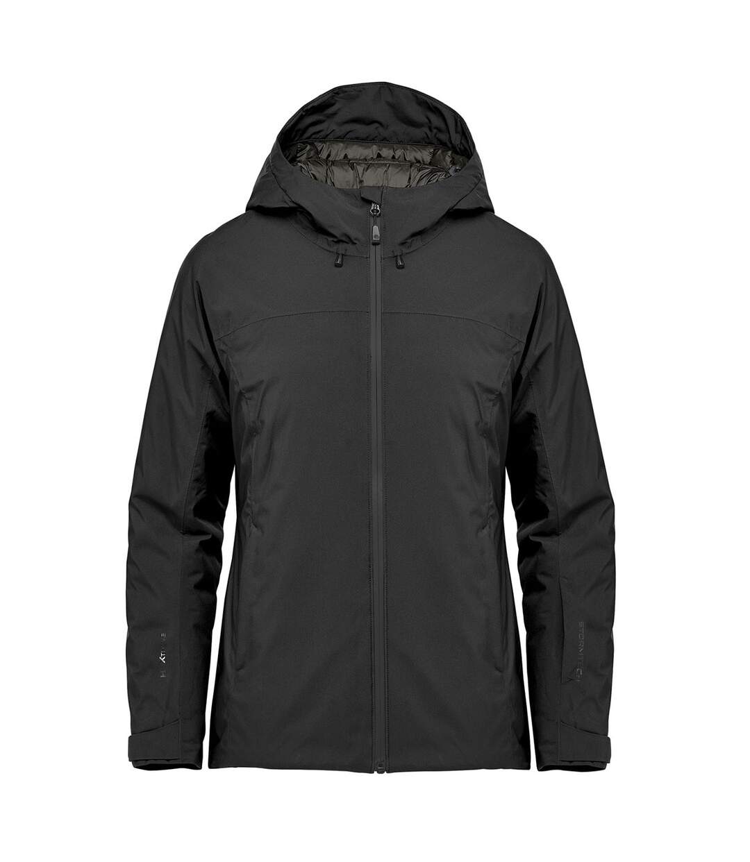 Womens/ladies nostromo thermal soft shell jacket black/graphite grey Stormtech