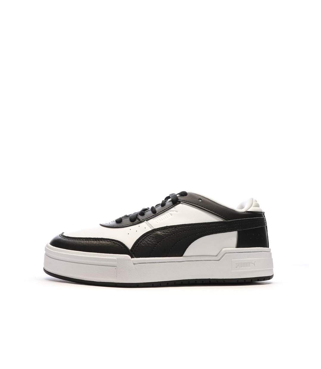 Baskets blanche/noires homme puma 393280-05-1