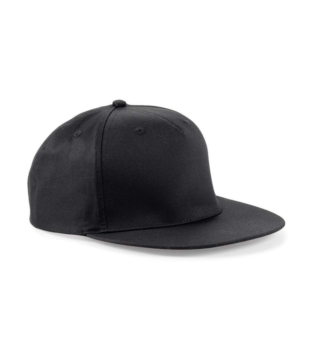 Casquette 5 panneaux style rappeur adulte - B610 - noir-1
