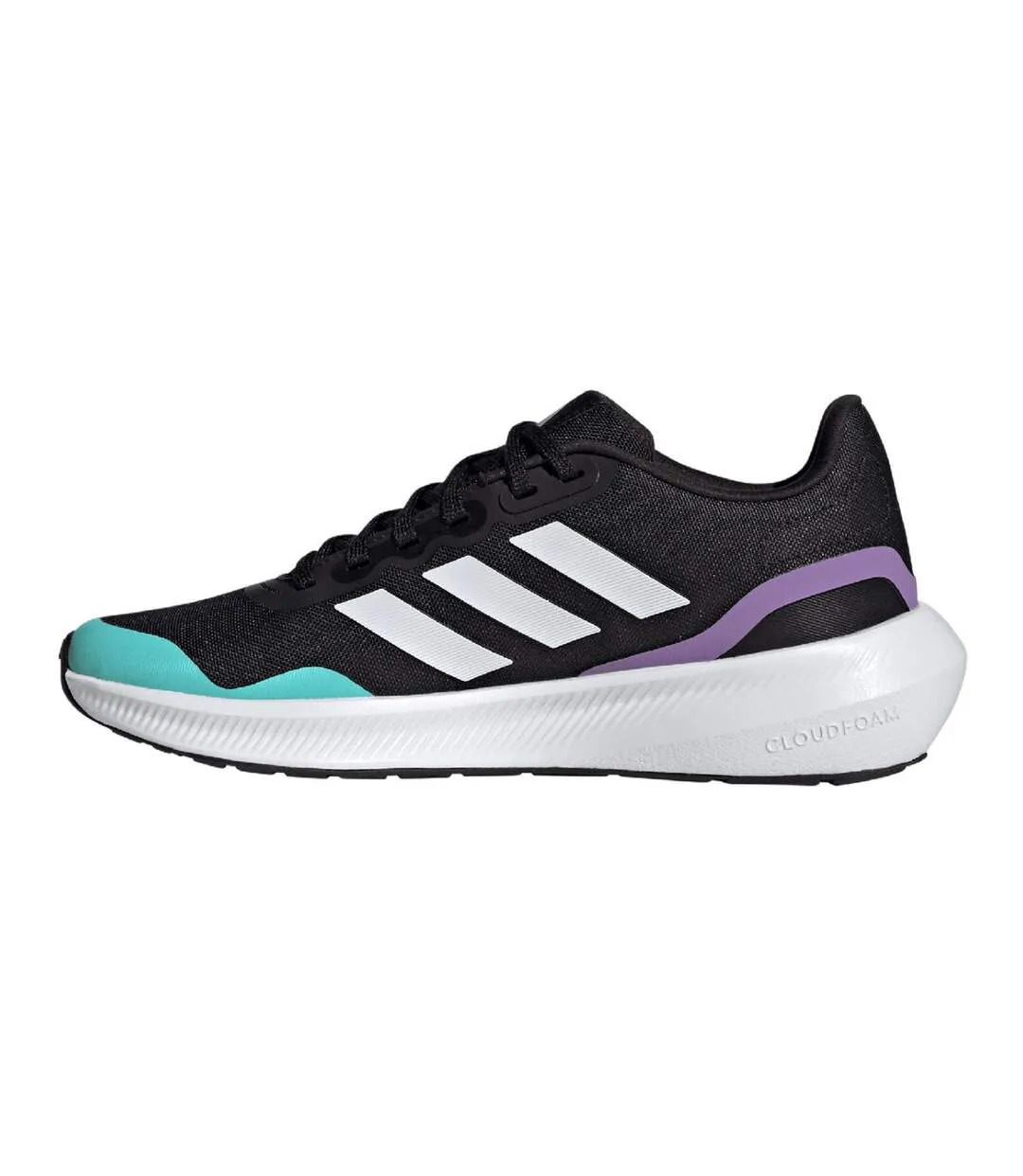 Chaussures Entraînement Runfalcon Femme Noir Violet Sombre Adidas-2
