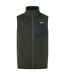 Veste Polaire Sans Manches À Col Montant Et Poche Sur Poitrine Newhill Homme Kaki Foncé Regatta-2