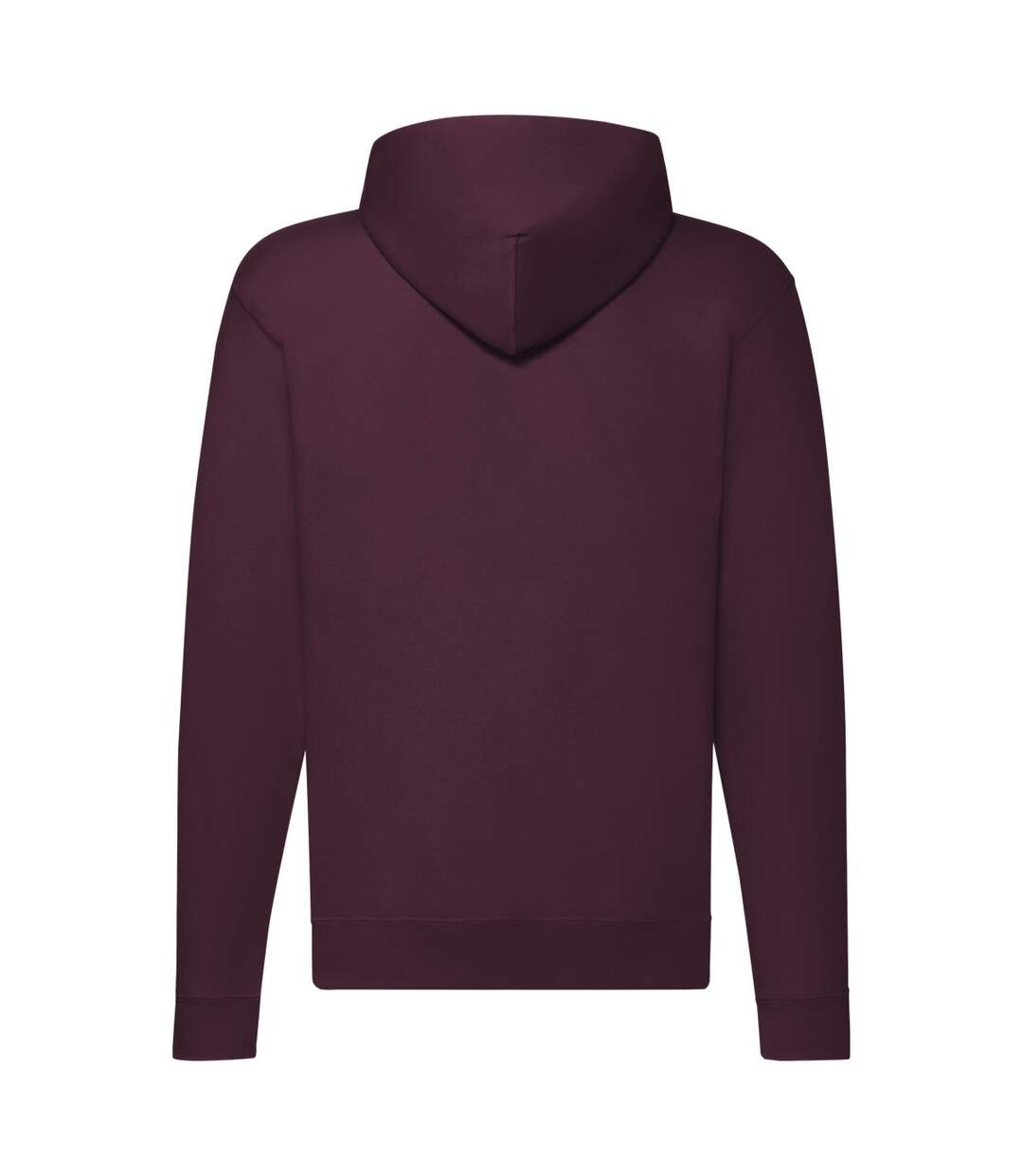 Veste À Capuche Classic Adulte Bordeaux Fruit Of The Loom-2