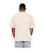 Casual Classics Mens Ringspun Cotton Extended Neckline Oversized T-Shirt (Ecru) - UTAB600