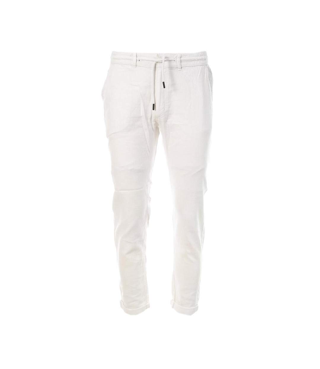 Pantalon Blanc Homme American People Pinacola - 40-1