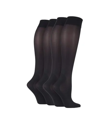 Unisex 4 Pairs of 40 Denier Graduated Compression Socks - Energizing Socks
