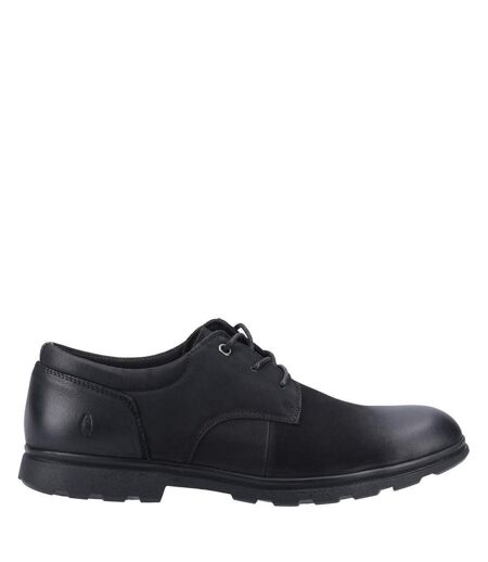 Mens Trevor Nubuck Shoes Black Hush Puppies