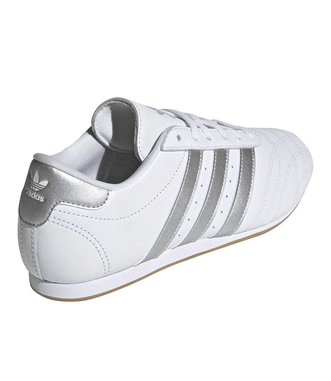 Baskets Taekwondo Femme Blanc Argenté Adidas-2