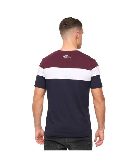 T-shirt Pattermay Homme Rhum Raisin Crosshatch