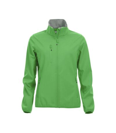 Clique Womens/Ladies Basic Soft Shell Jacket (Apple Green)