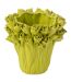 Vase Déco en Grès Ambrosia 19cm Vert-1