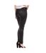 Pantalon Noir enduit Femme Teddy Smith Ava - 24