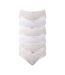 Culottes Femme Ultra confort Bordure Dentelle H2893 Pack de 6 Culottes-1