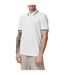 Mens Regular Short-sleeved Polo Shirt White Ted Baker-4
