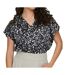 Blouse Noire à Motifs Femme JDY Fifi Beatrice - M